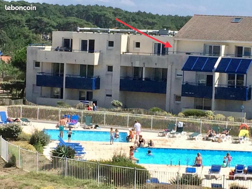Superbe T3 Les Pieds Dans L'Eau, Parking, Piscine En Ete Lägenhet Lacanau Exteriör bild